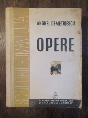 Opere - Anghel Demetriescu foto