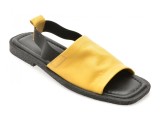 Cumpara ieftin Sandale GRYXX galbene, 5002341, din piele naturala