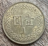 C50 - Moneda foarte veche - Taiwan - 1 dolar