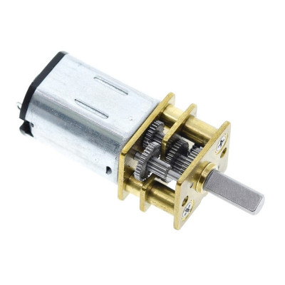 Motor reductor GA12-N20, micro motor cu reductie DC 6V - 100RPM foto