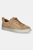 Camper sneakers din piele intoarsă Runner Four bărbați, culoarea maro, K100226-153