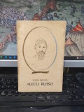 Teodor V&icirc;rgolici, Alecu Russo, colecția Oameni de seamă, coperta colecției Petre Vulcănescu, editura Tineretului, București 1964, 188