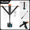 Selfie stick 4in1: selfie stick, trepied, suport filmare, plutitor camera actiune GoPro 7 8 9 10 11 12 13
