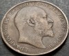 Moneda istorica 1 PENNY - ANGLIA / MAREA BRITANIE, anul 1902 *cod 4685 B, Europa