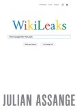 When Google Met Wikileaks