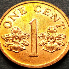Moneda exotica 1 CENT - SINGAPORE, anul 1986 *cod 5319 = UNC