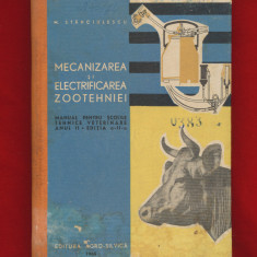"Mecanizarea si electrificarea zootehniei" Manual - Bucuresti 1965