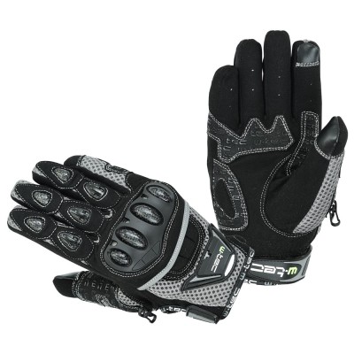 Manusi Moto W-Tec Upgear, S, Negru/Gri foto