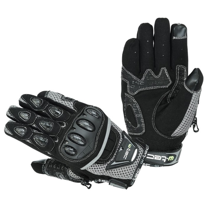 Manusi Moto W-Tec Upgear, S, Negru/Gri