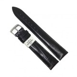 Curea de ceas Morellato - Neagra - Piele de Soparla - 18mm / 20mm -