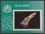 SEALAND FAUNA MARINA ( colita dantelata ) MNH, Nestampilat