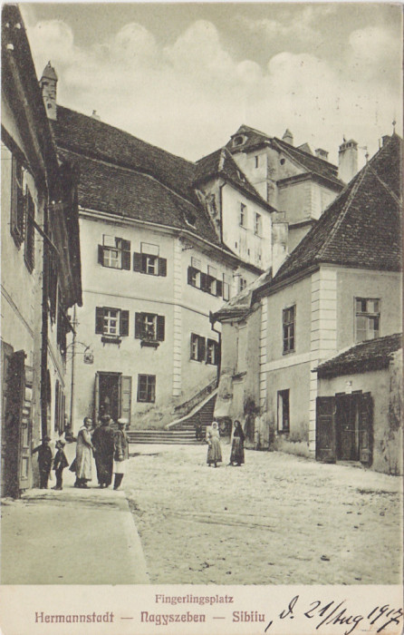 CP SIBIU Hermannstadt Fingerlingsplatz ND(1917)