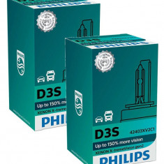 Set 2 Buc Bec Xenon Philips D3S 35W 42V PK32d-5 X-tremeVision Gen2 42403XV2C1