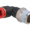 Racord Push-in Unghi PBT BSP 3/8&quot;