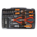 Set surubelnite si clesti Holzer Profi cu 34 accesorii