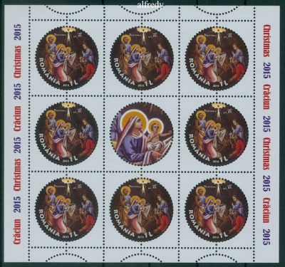 ROMANIA 2015, Craciun, MNH, 2082 foto