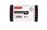 Cumpara ieftin Saci menajeri 35L, Madero, negri (LDPE), 50 buc rola