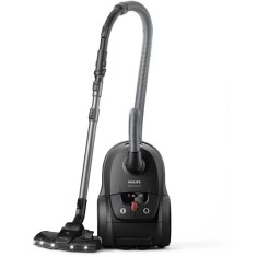 Aspirator cu sac XD8122/10, 4l, 900W, 77dB, Negru