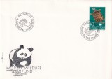 FILATELIE TEMATICA - PLIC LIETCHENSTEIN TEMATICA PESTI BROASCA TESTOASA PANDA