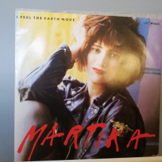 Martika – I Feel The Earth Move (1989/CBS/Holland) - Vinil Mare/Maxi Single/M-