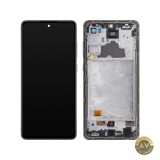 Display cu Touchscreen Samsung Galaxy A72 A725 / A72 5G A726 cu Rama Negru Service Pack GH82-25460A