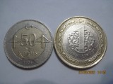 Turcia (5) - 50 Kurus, 1 Lira 2009