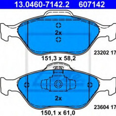 Set placute frana,frana disc MAZDA 2 (DY) (2003 - 2016) ATE 13.0460-7142.2