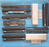 Lot 10 baterii laptop - diverse modele -