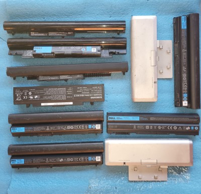 lot 10 baterii laptop - diverse modele - foto