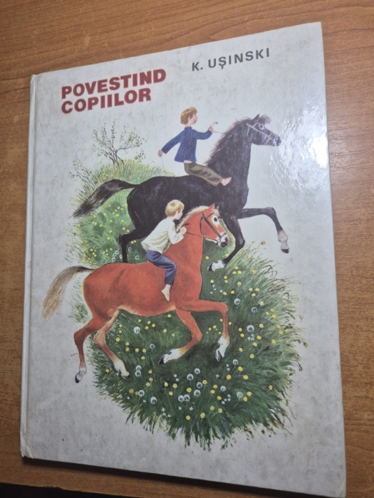 carte pentru copii - povestind copiilor - din anul 1978 - coperti cartonate