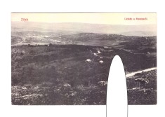 CP Zalau - Panorama de pe Meses, pana in 1918, necirculata, stare foarte buna