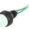 Lampă de control LED verde 230V