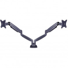 Suport pentru 2 monitoare Multibrackets 3286, 15-27, max.2 x 9kg, Negru