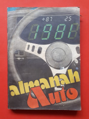 ALMANAH AUTO = 1981 foto