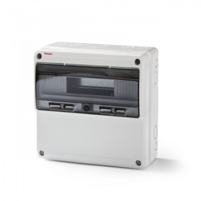 Tablou neechipat ABS 16 module usa de vizitare transparenta 330x330x155mm IP65 IK08 foto