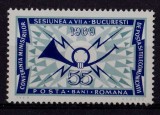 Cumpara ieftin ✅ RO 1969 LP 700 ,"Conferinta Min. de Posta si Telecomunicatii" , bloc de 4 , MNH