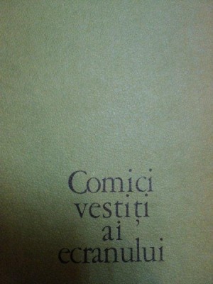 COMICI VESTITI AI ECRANULUI 1969 foto