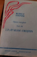 EZOTERISM CRESTIN RUDOLF STEINER