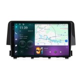 Navigatie dedicata cu Android Honda Civic X 2015 - 2021, 12GB RAM, Radio GPS