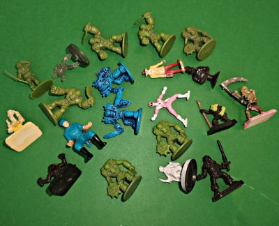 20 figurine 1/72 lord ring schelet ninja star wars soldat power rangers T4 L73 foto