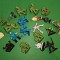 20 figurine 1/72 lord ring schelet ninja star wars soldat power rangers T4 L73