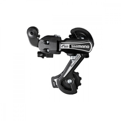 Schimbator Spate Shimano Tourney RD-TY21-B GS, 6 Viteze, Prindere Directa, Negru Ultimate FactoryBikes foto