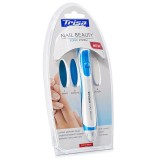 Set Pila electrica Trisa Nail Beauty Sonic System 668800 si rezerva Trisa Nail Beauty Sonic System Cod 668796 pentru ingrijire unghii - NOU
