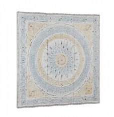 Decoratiune de perete din fier antichizat Ayra 78.5 cm x 3.5 cm x 78.5 h Elegant DecoLux foto