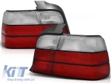 Set de stopuri de tuning potrivit pentru BMW E36 12.1990-08.1999 sedan cu baza rosie si alba, stanga si dreapta Performance AutoTuning