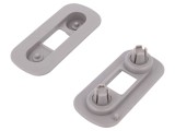 Suport 2 bucăți ROMIX pentru VW Golf II Jetta II bare protecție OEM 165807193B RX-20511
