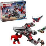 LEGO&reg; Marvel - Figurina noua de constructie Capitanul America 76292, 223 piese