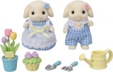 Figurine Sylvanian Families-Iepurasii Gradinari