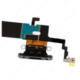 Flex Incarcare iPhone X Negru, Mufa Dock, Banda Incarcare, Piese Schimb Telefon