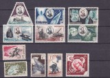 Monaco 1946 Roosevelt MI 322-330 MNH, Nestampilat